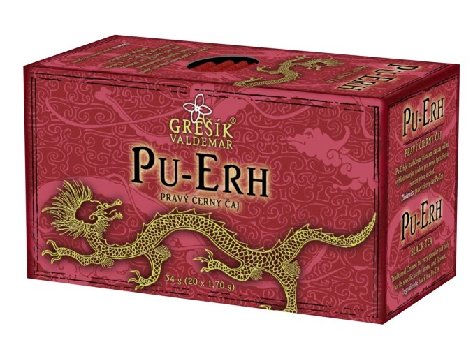 Pu Erh černý porcovaný čaj