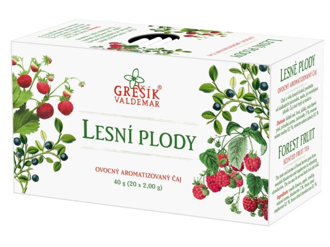 Lesní plody ovocný porcovaný čaj