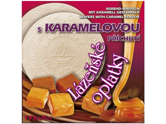 40 lazenske oplatky karamel