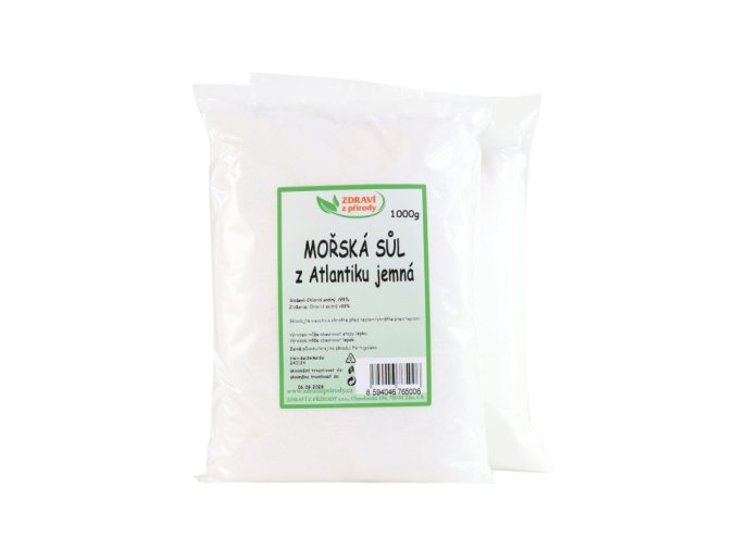 sul morska z atlantiku jemna 1 kg zp