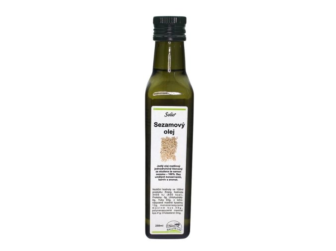 olej sezamovy 250ml solio