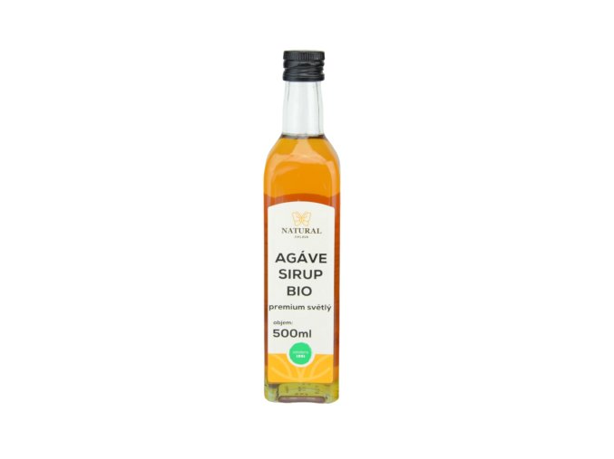 Agáve sirup BIO světlý premium Natural 500ml