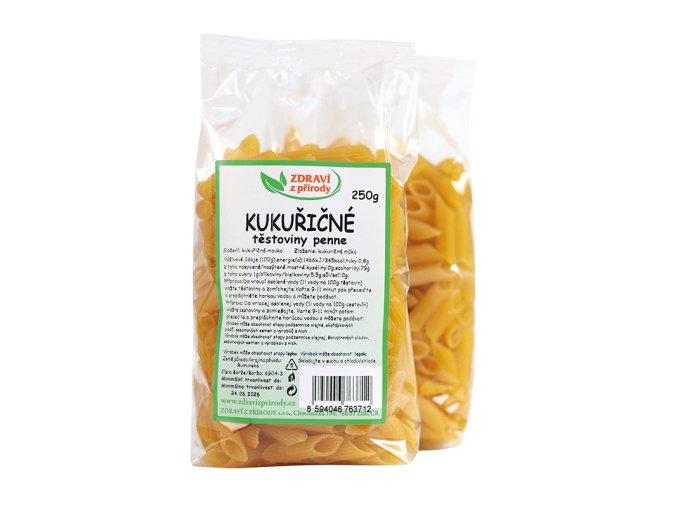 testoviny kukuricne penne 250g zp