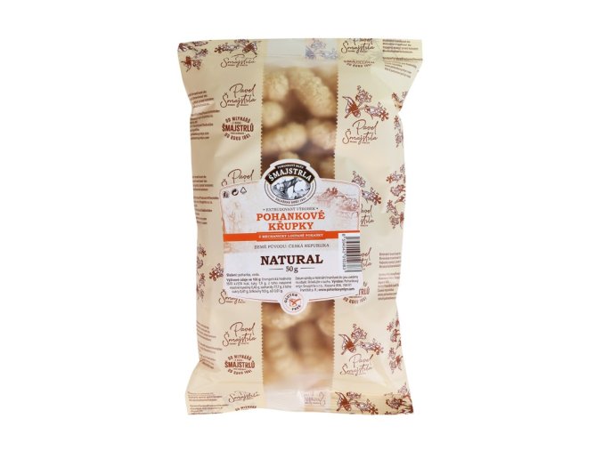 pohankove krupky natural 50g smajstrla
