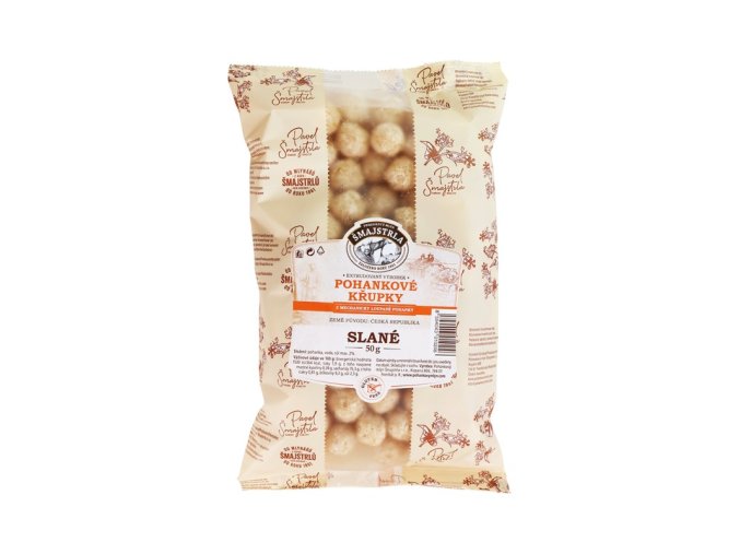 pohankove krupky solene 50g smajstrla