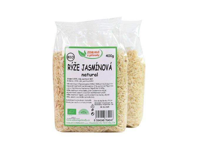 ryze jasminova natural 400g bio zp