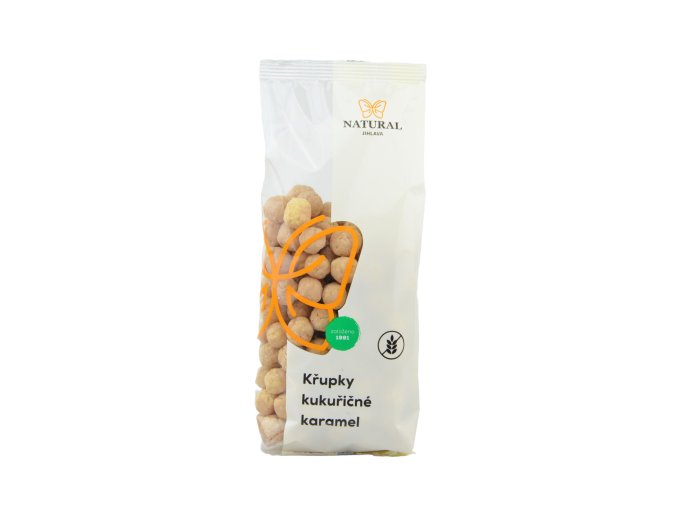 Křupky kukuřičné karamel