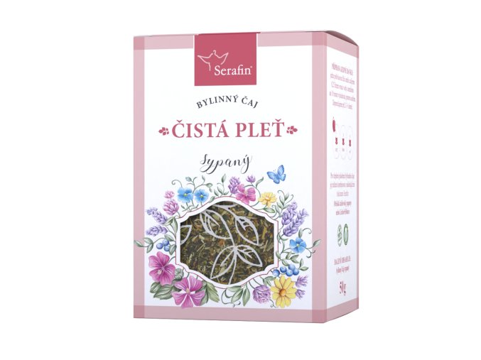 Čistá pleť – sypaný čaj