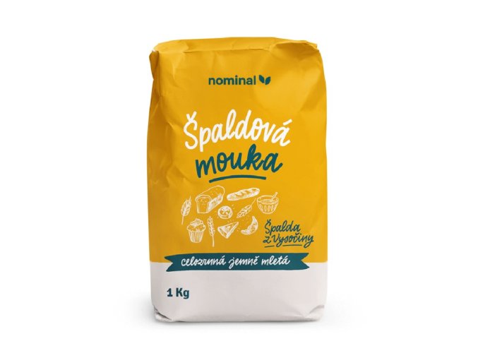 mouka spaldova celozrnna jemna 1kg nominal