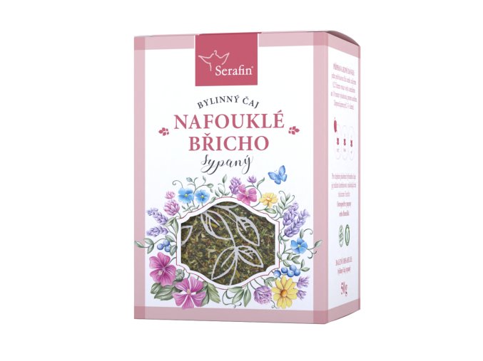 Nafouklé břicho – sypaný čaj
