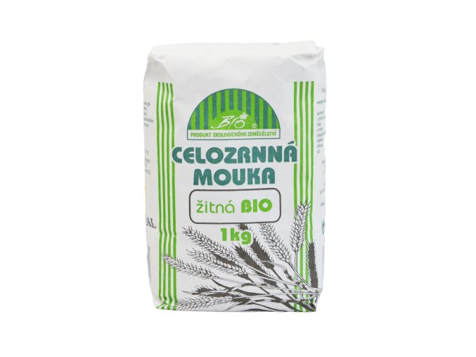 Mouka celozrnná žitná BIO Natural 1000g