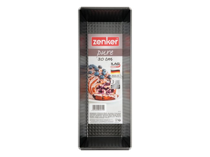 ZENKER Pure Forma na biskupský chlebíček ocelový nepřilnavý povrch 30 cm 1 ks