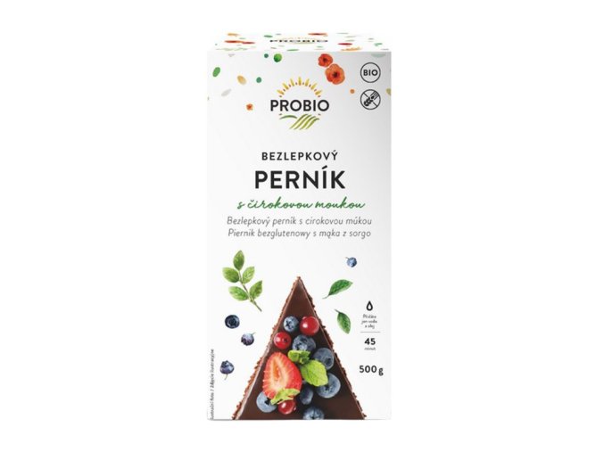 pernik bzl s cirokovou moukou 500g probio