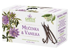 Mučenka & Vanilka ovocný porcovaný čaj