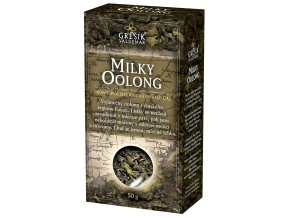 Milky Oolong polozelený sypaný čaj
