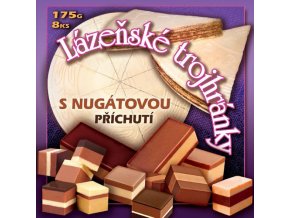 12 lazenske trojhranky nugat