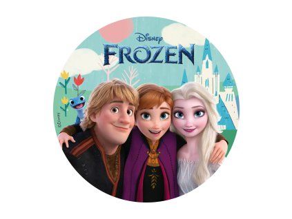 236008 DISCO COMESTIBLE TARTA FROZEN ZERO 20CM 1