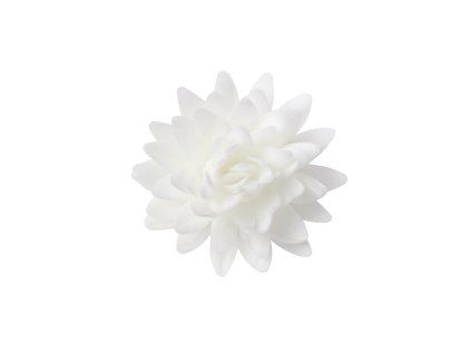 126162 FLOR DE OBLEA COLOR BLANCO 55CM 1