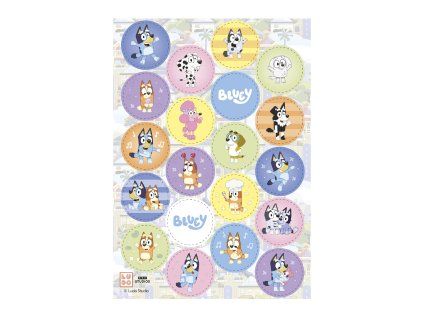 231427 MINI DISCOS COMESTIBLES BLUEY Y BINGO Ø 34CM ZERO A5 3