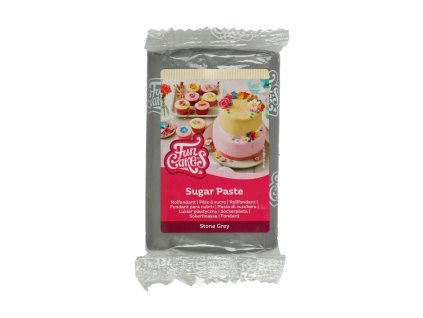 FUNCAKES2021 F20160 FUNCAKES SUGAR PASTE STONE GREY 250G 2 JPG 1