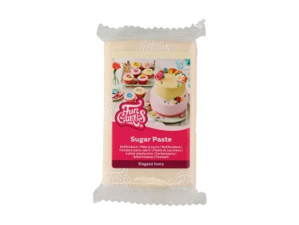 FUNCAKES2021 F20105 FUNCAKES FLAVOURED SUGAR PASTE ELEGANT IVORY 250G 2 JPG 1