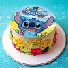236117 DISCO COMESTIBLE TARTA STITCH 20CM 4
