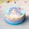 145099 DISCO OBLEA TARTA SIRENITA 20CM 3