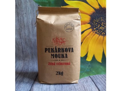 Pekárkova mouka žitná celozrnná 2 kg