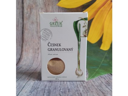 Česnek granulovaný 60g Grešík