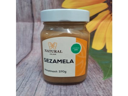 Sezamela - zdravá nutela - Natural 280g