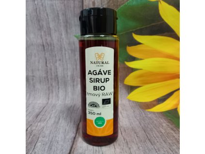 Agáve sirup BIO tmavý RAW 350ml