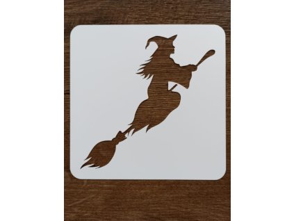 Šablona na zdobení chleba ČARODEJNICE