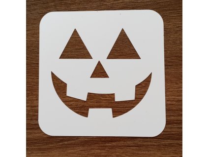 Šablona na zdobení chleba HALLOWEEN úsměv zuby malý