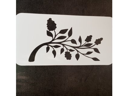 Šablona na zdobení chleba  Větvička