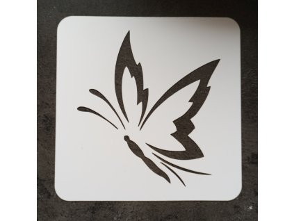 Šablona na zdobení chleba MOTÝL