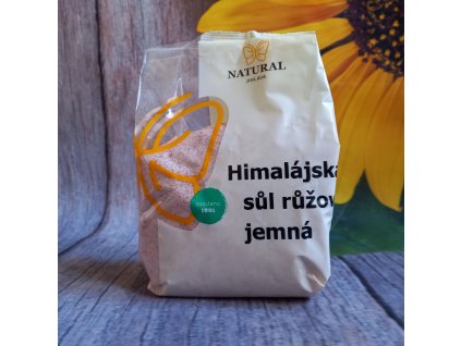 Himalájská sůl růžová jemná 500g