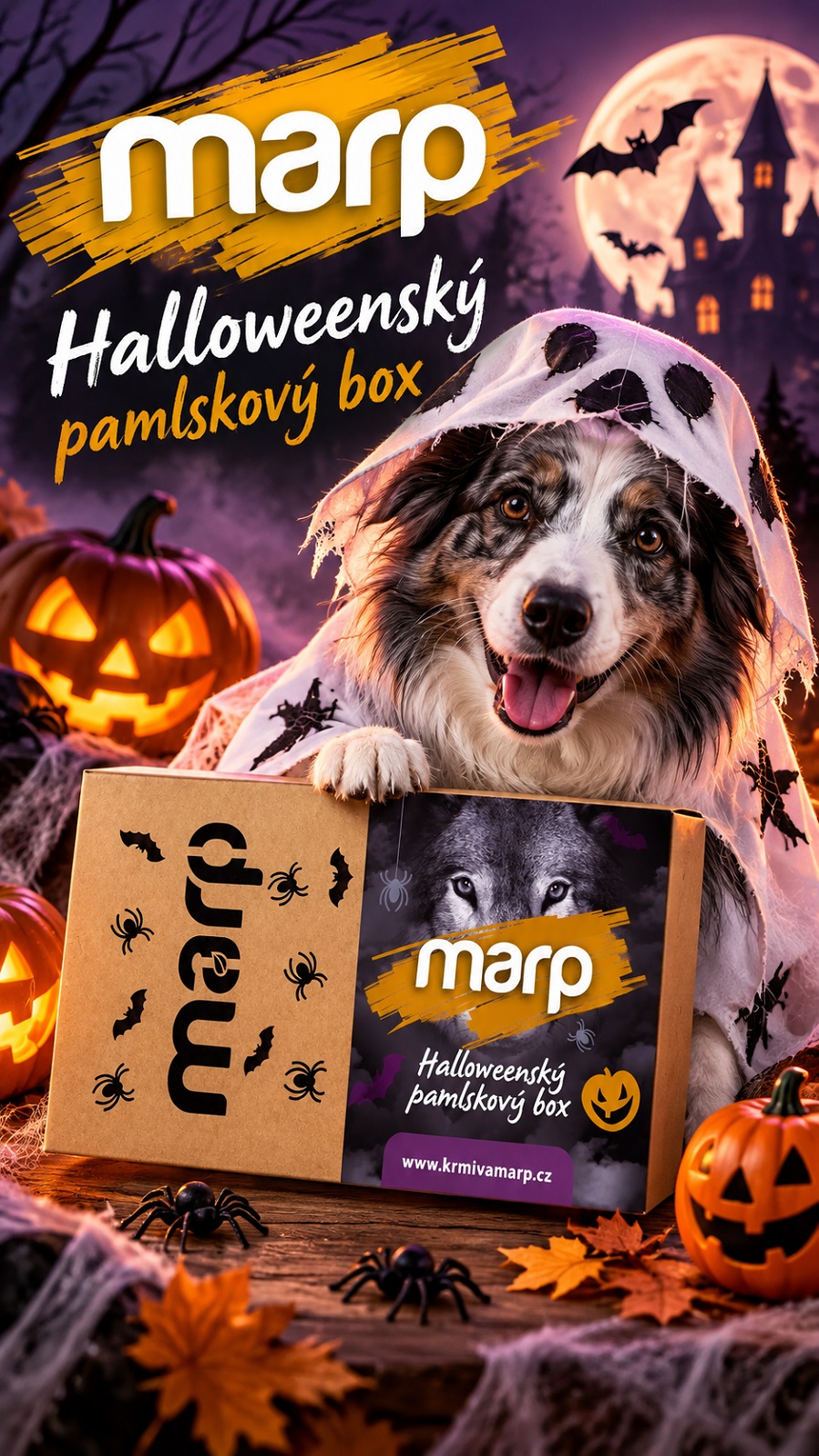 Marp halloweenský pamlskový box