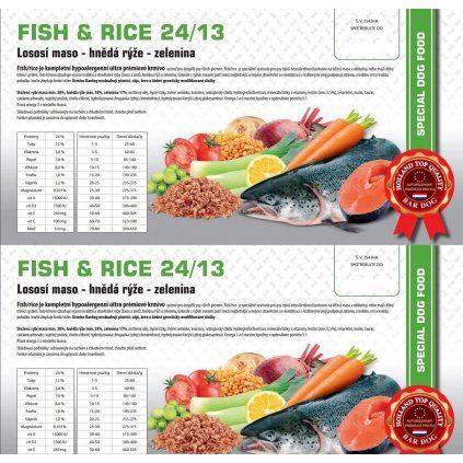 BARDOG Fish & Rice 2 x 12 kg