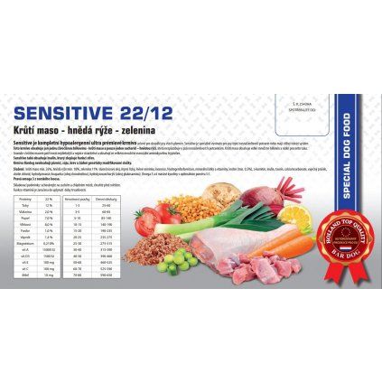 BARDOG Sensitive Turkey & Rice 12 kg