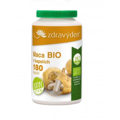 maca bio 180 kapsli