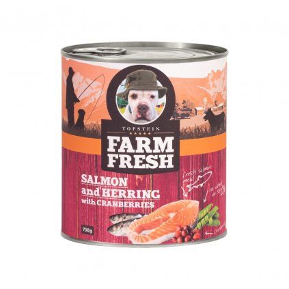 FARM FRESH Salmon & Herring with Cranberries 750g