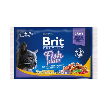 brit plate fish
