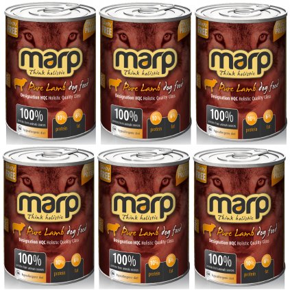 MARP Holistic Pure Lamb Dog Can Food 6 x 400g