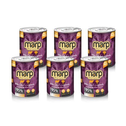 MARP Holistic Mix Lamb / Vegetable 6 x 400g