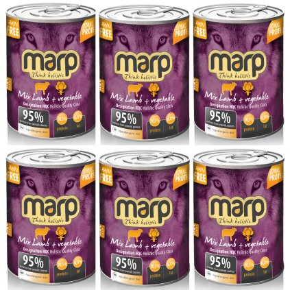 MARP Holistic Mix Lamb / Vegetable 6 x 400g