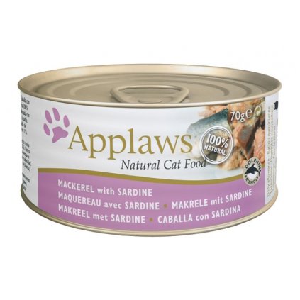 Applaws Cat konz. makrela a sardinky 70 g