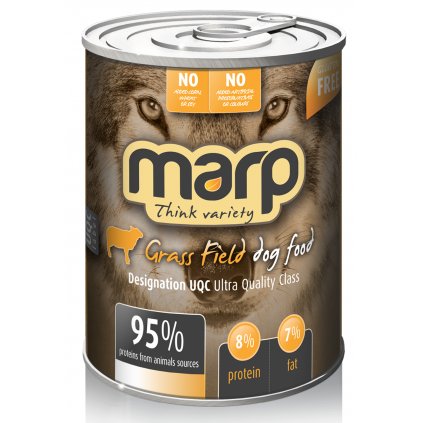MARP Variety Grass Field konzerva pro psy 400g