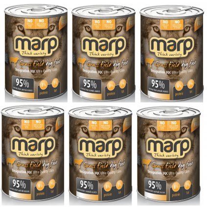 MARP Variety Grass Field konzerva pro psy 6 x 400g