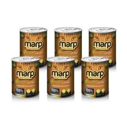 MARP Pure Chicken CAT Can Food 6 x 400g