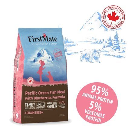 FirstMate Cat Pacific Ocean Fish with Blueberries 4,54 kg